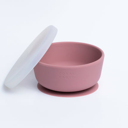 Silicone Suction Bowl with Lid