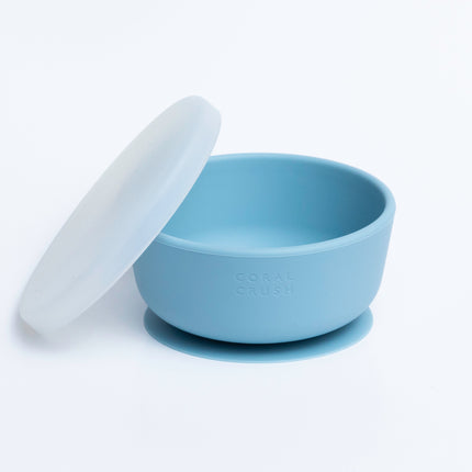 Silicone Suction Bowl with Lid