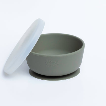Silicone Suction Bowl with Lid