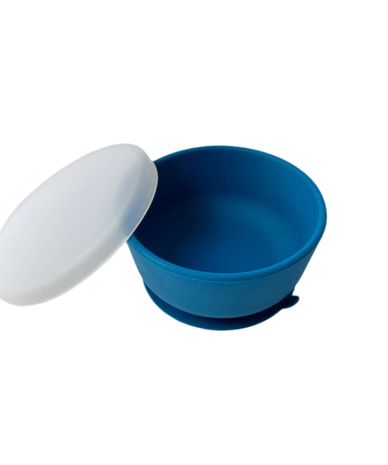 Baby Silicone Suction Bowl with Lid