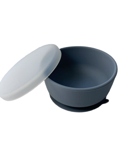 Baby Silicone Suction Bowl with Lid