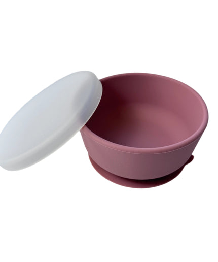 Baby Silicone Suction Bowl with Lid