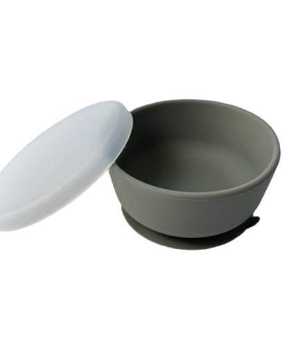 Baby Silicone Suction Bowl with Lid