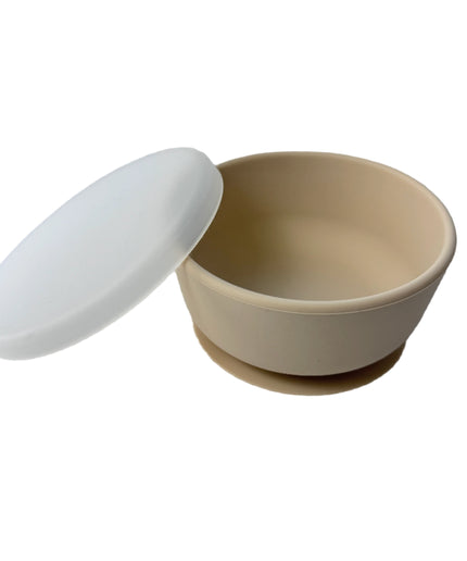 Baby Silicone Suction Bowl with Lid