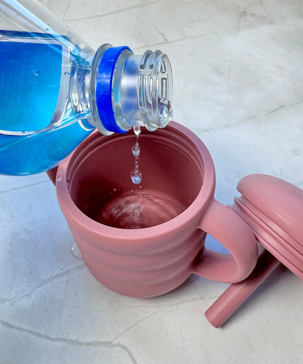 Silicone Toddler Water Straw Cup