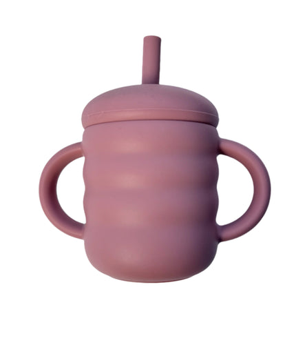 Silicone Toddler Water Straw Cup